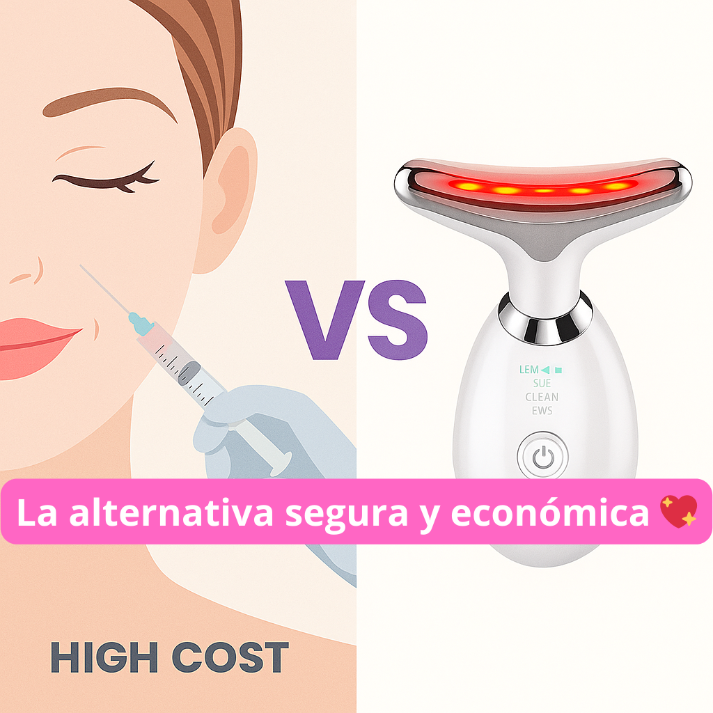 ✨Masajeador Facial LED * Reafirma y Reduce líneas de expresión * Piel más joven✨