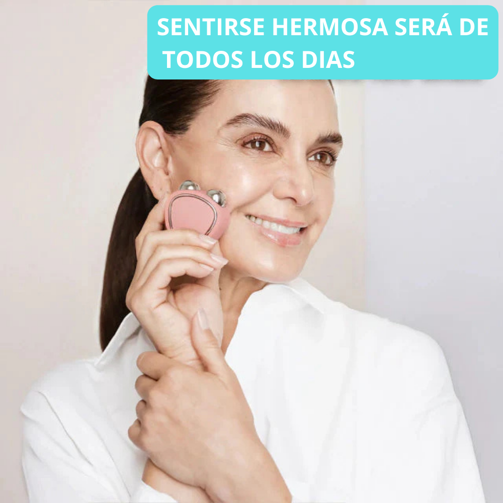 Masajeador Facial con Microcorriente 🎁 Serum de Regalo