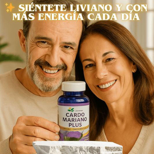 Cardo Mariano Plus 🌿 Cuidado Hepático (Hígado) – Apoya tu bienestar natural cada día 🌿
