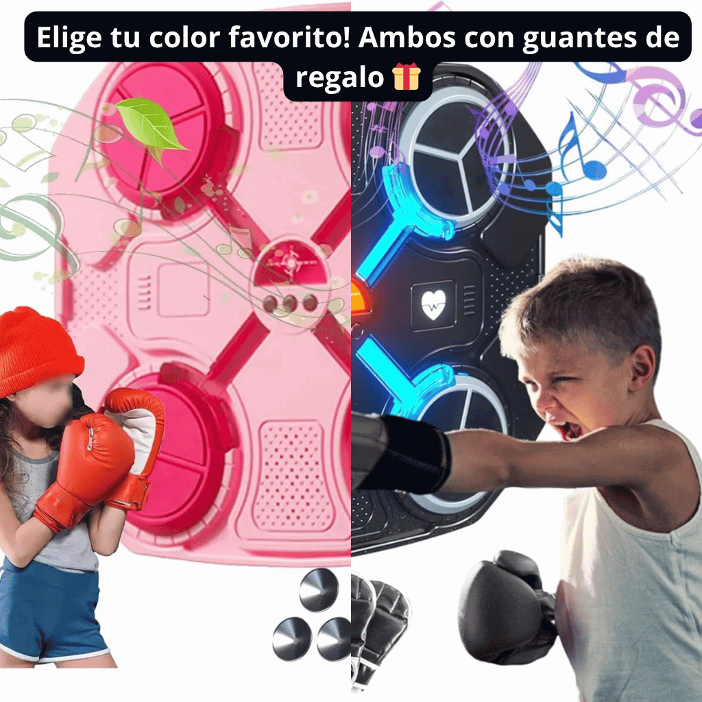 Entrena como Campeón(a) con tu Máquina de Box Smart 🥊 Ríe y Baila en Familia al Ritmo de la Música 🎵