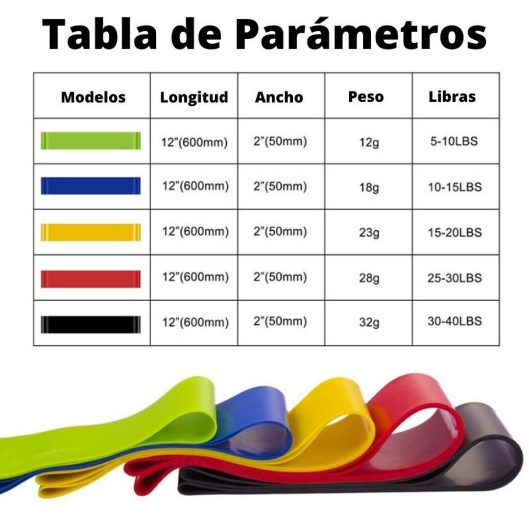 FlexStep 4en1 + 5 Bandas de Resistencia + Guía de Ejercicios Gana Energía día a día ✨