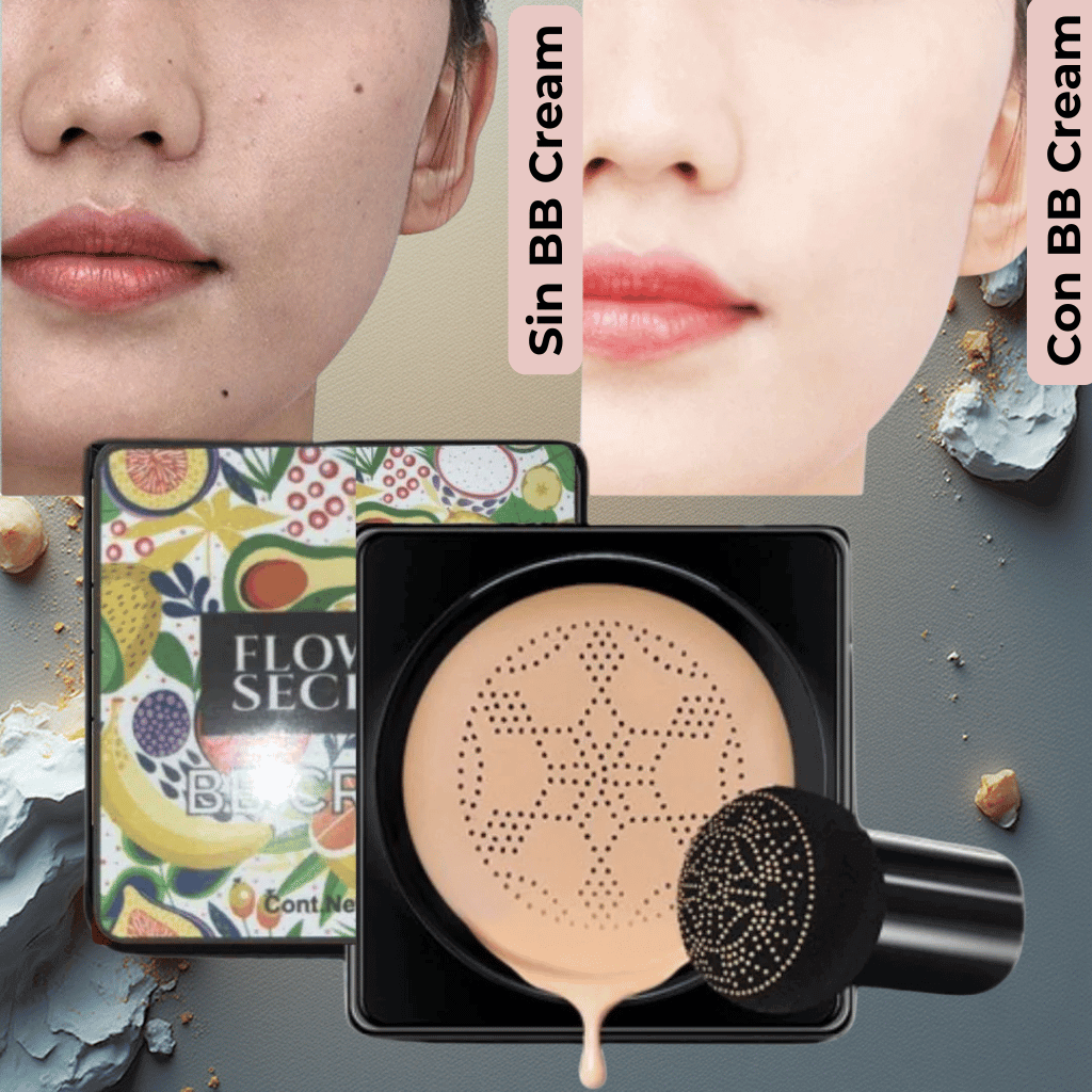 🌿 Base de Maquillaje BB Cream CC + Brocha de Regalo (1 + 1 GRATIS)