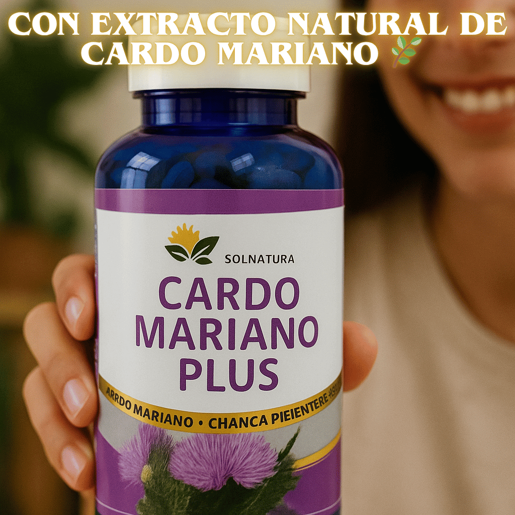 Cardo Mariano Plus 🌿 Cuidado Hepático (Hígado) – Apoya tu bienestar natural cada día 🌿
