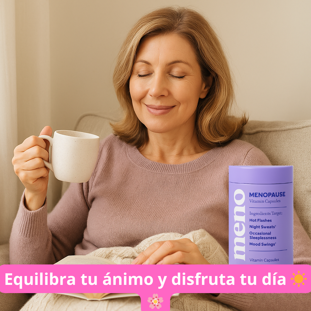 ✨Meno✨ Suplemento Natural Equilibrio Hormonal Bienestar Femenino en Días!