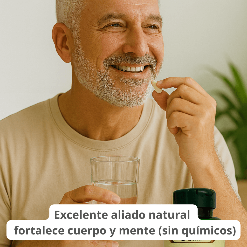 Hongo Natural Melena de León 🌟 Vitalidad Mental 🌟 Potencia tu día con Bienestar!