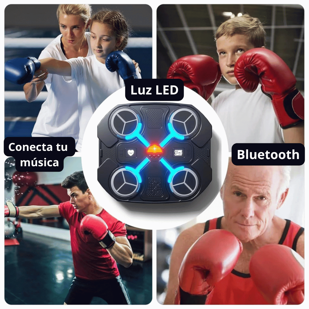 Entrena como Campeón(a) con tu Máquina de Box Smart 🥊 Ríe y Baila en Familia al Ritmo de la Música 🎵