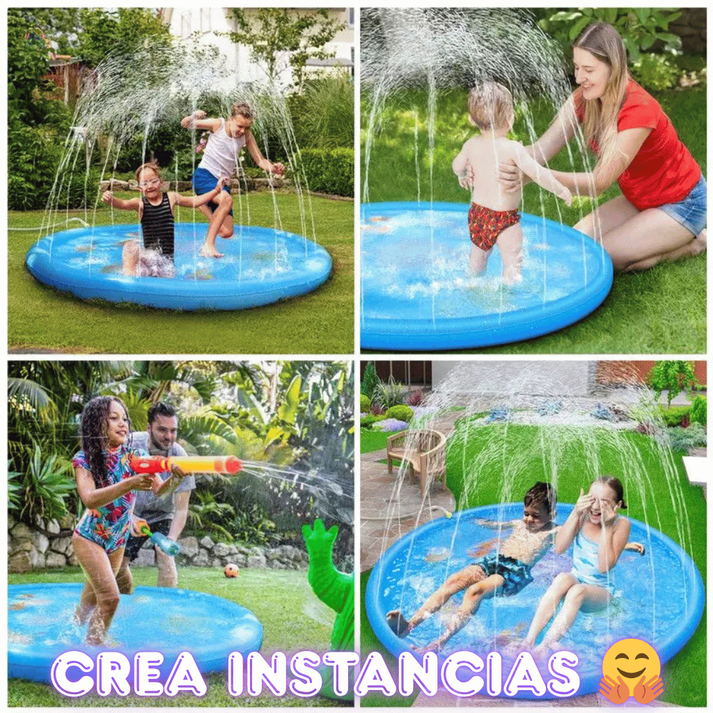 💦 Diversión Acuática para Todo el Verano + Horas de Risas y Frescor en tu Jardín ☀️ 170cms 💦