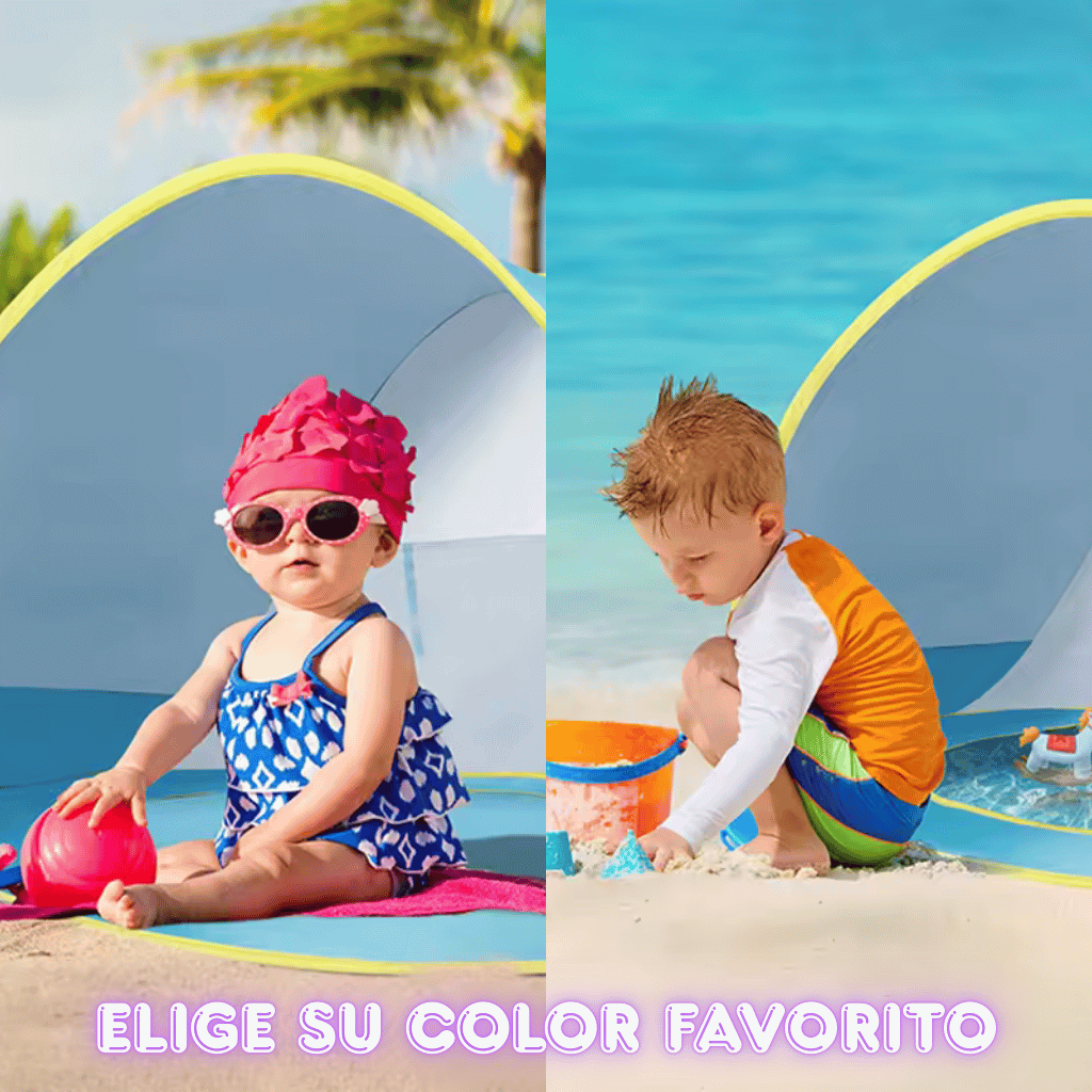 Carpa Piscina 2 en 1 💦 Con Protección UV 🌞 Mantén su Piel Segura Todo el Verano!