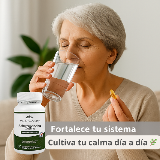 Ashwagandha Premium 1000 mg 🌿 Balance y Vitalidad 🌿 Recupera la calma que el estrés nos quita 🌿