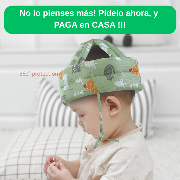 Casco de Protección Acolchado Anti-Golpes 👼🏻