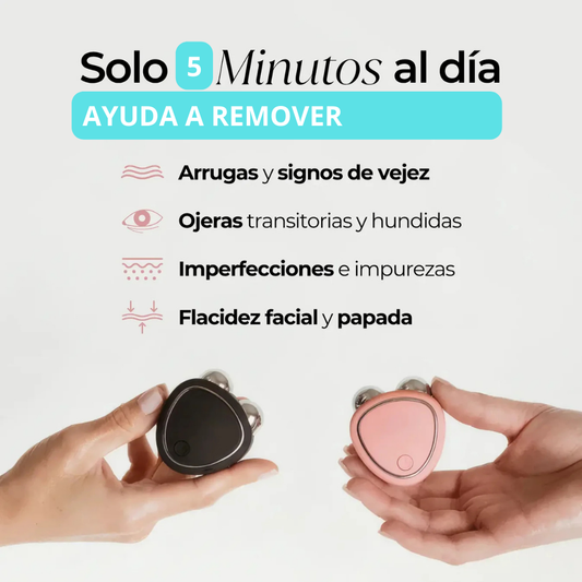 Masajeador Facial con Microcorriente 🎁 Serum de Regalo