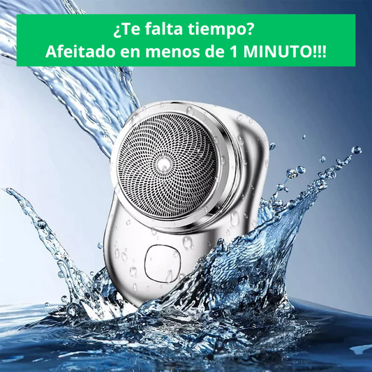 MINI AFEITADORA PORTATIL RECARGABLE